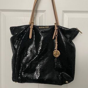 Michael Kors Snakeskin Tote Bag